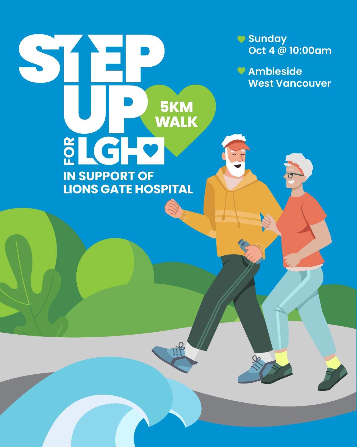 Step Up for LGH proudly supported by Global BC - image