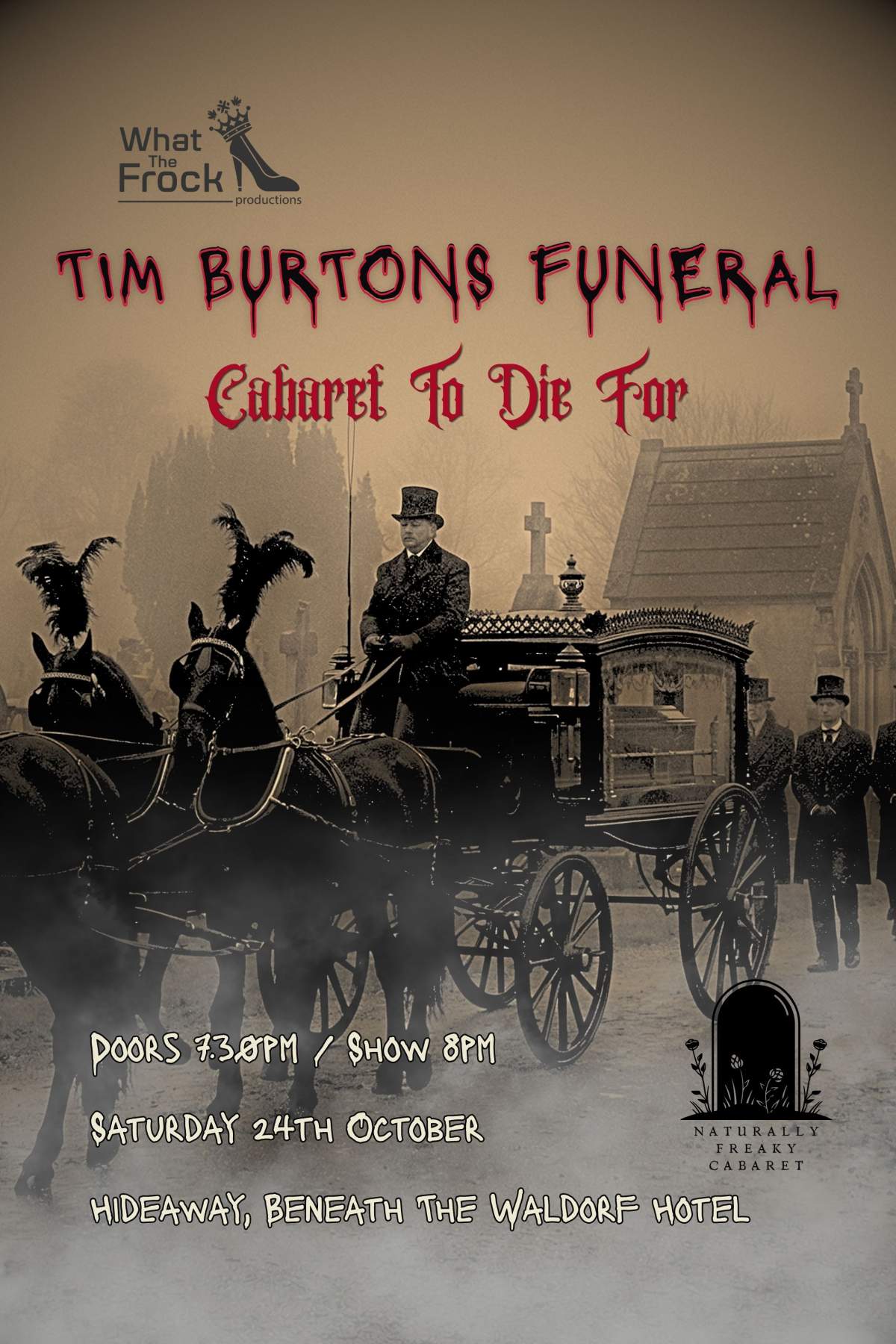 Tim Burtons Funeral – A Naturally Freaky Cabaret - image