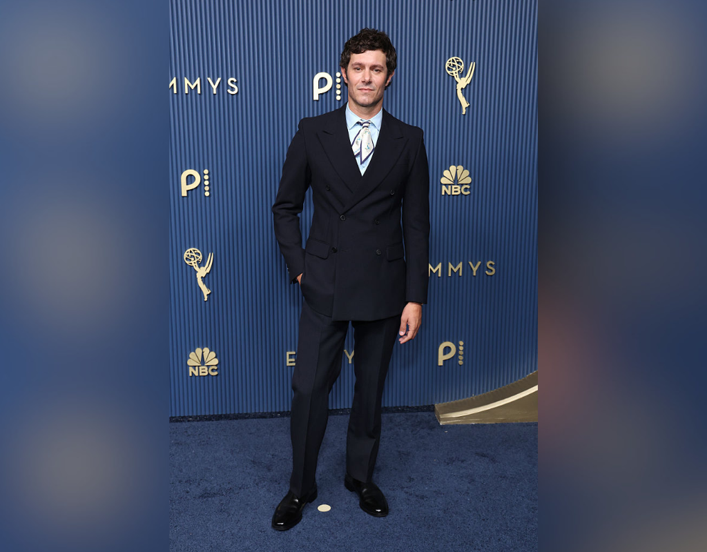 Adam Brody arrives to the 78th Primetime Emmy Awards held at the Peacock Theater on September 14, 2026.