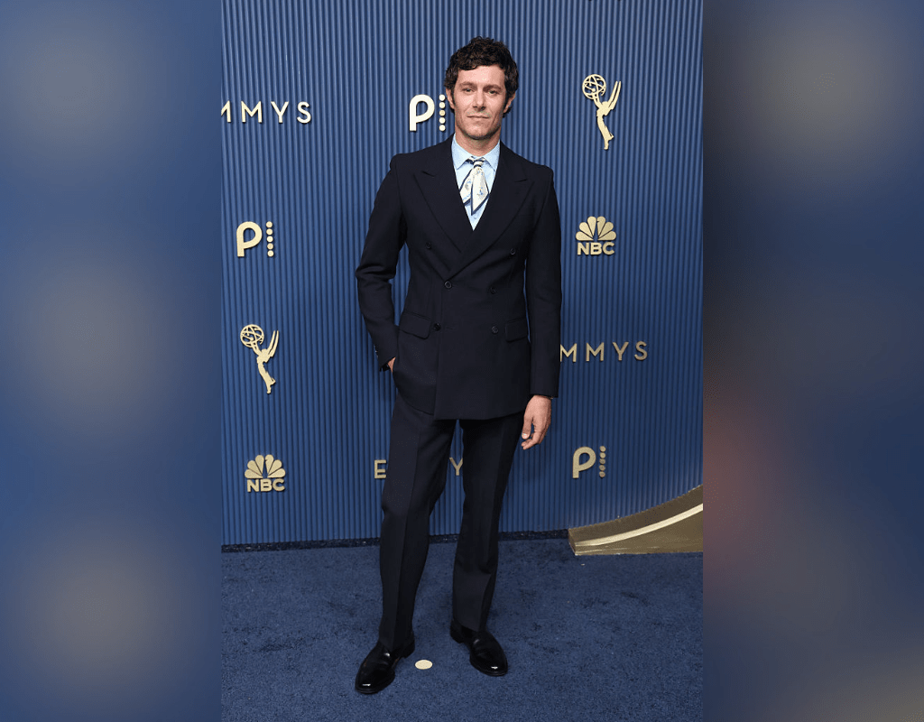 Adam Brody arrives to the 78th Primetime Emmy Awards held at the Peacock Theater on September 14, 2026.