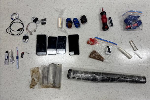 Weapons, cellphones, drugs among $112K in contraband seized at N.B. prison