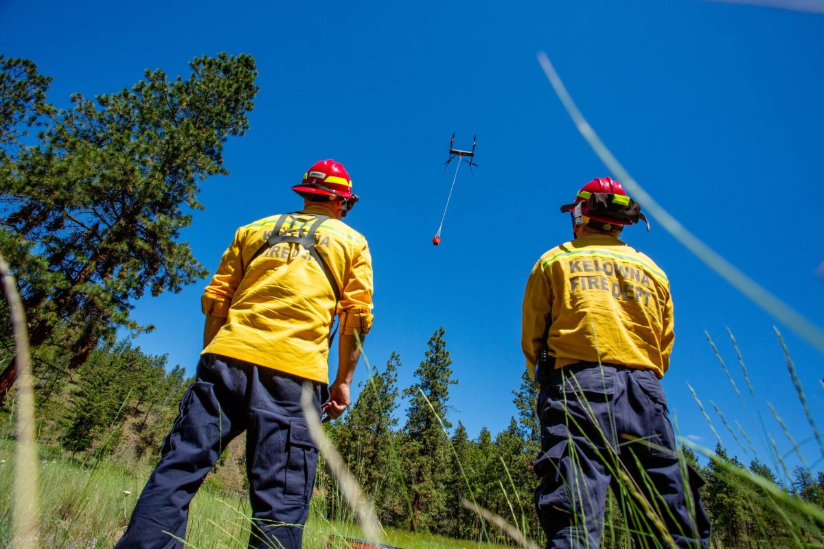 In 2025, FireSwarm Solutions partnered with the Kelowna Fire Department to demonstrate the technology on Knox Mountain.