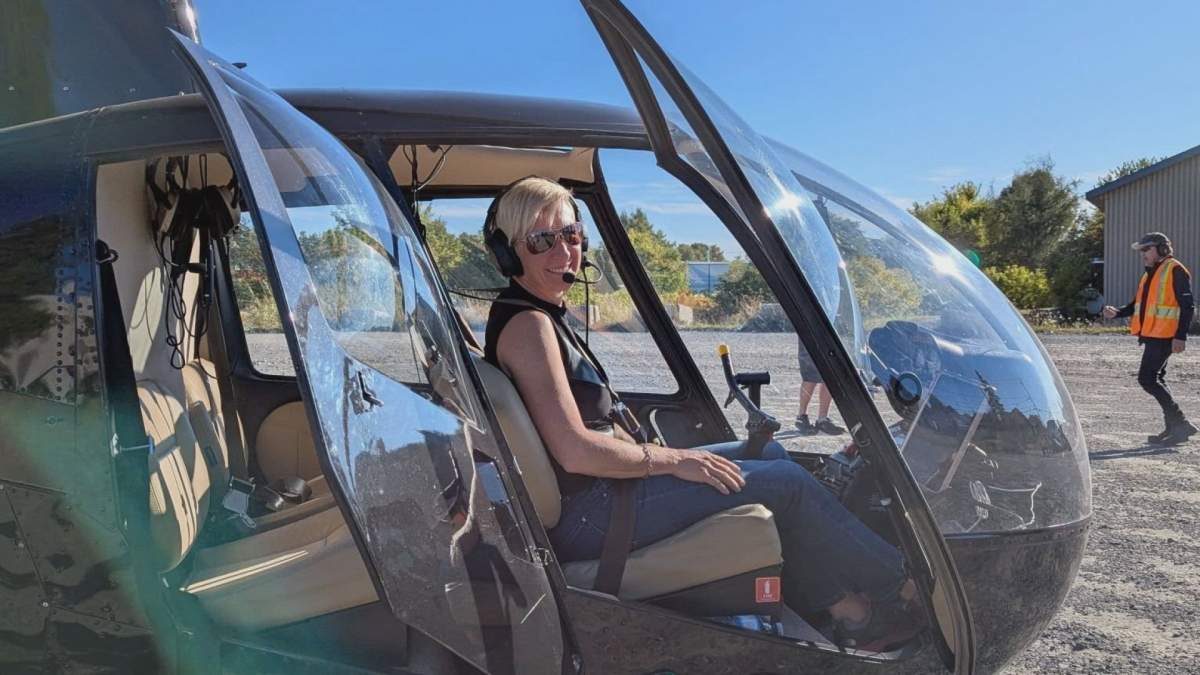 Pilot Suzanne Jutras is pictured in this provided photo.