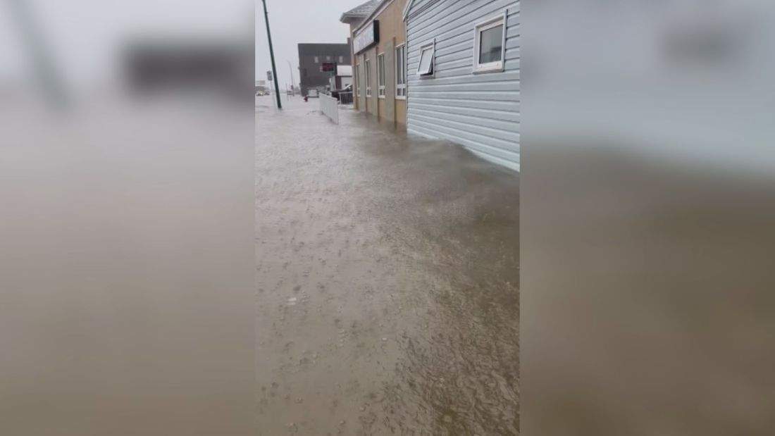 Weyburn's mayor commended community efforts to clean up after the storm, noting that more work lies ahead as crews assess the damage.