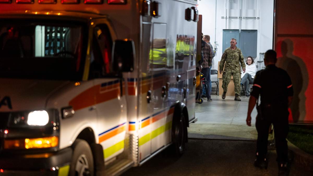 Canadians react to CFB Wainwright explosion and fire