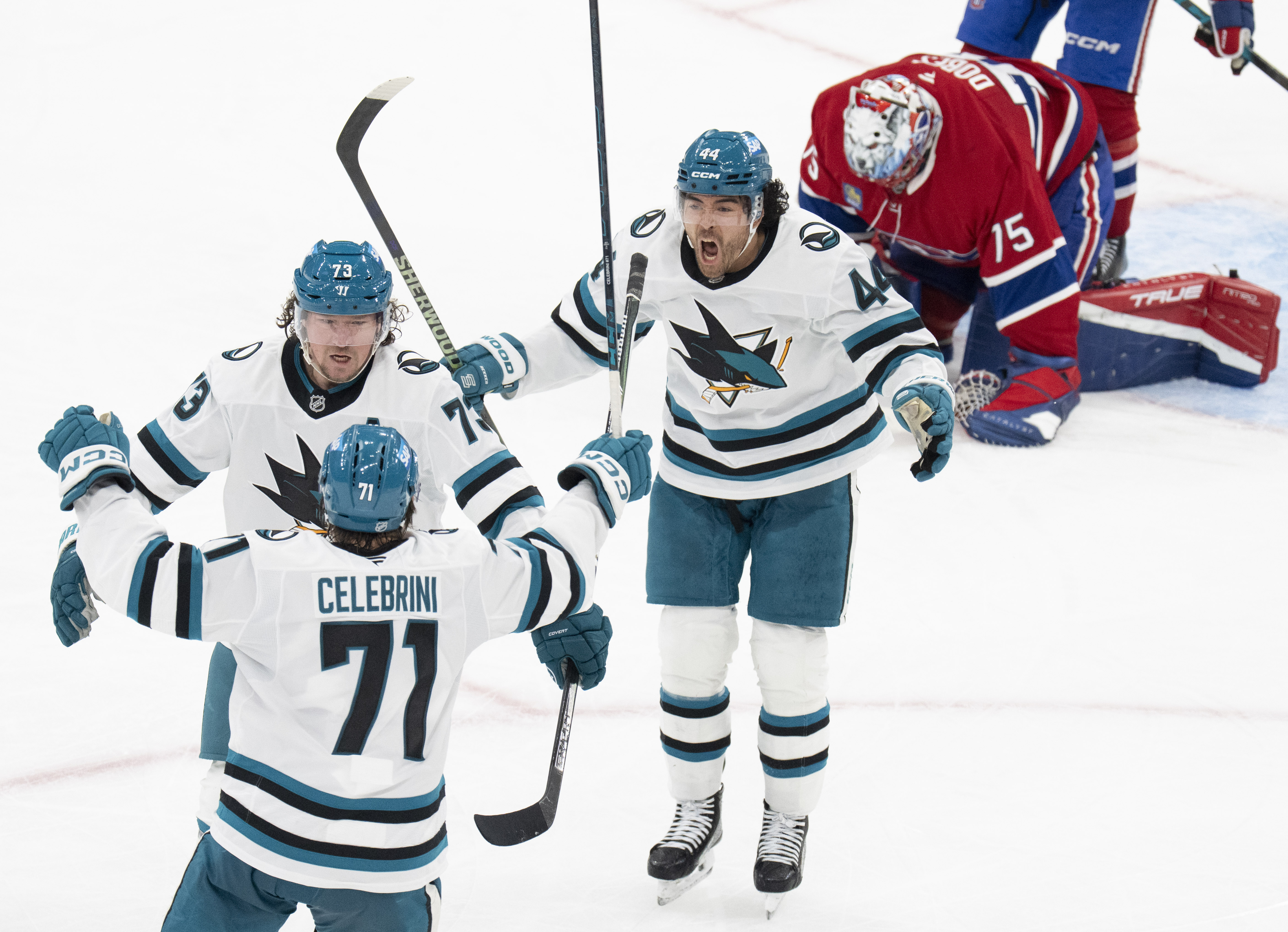 Call of the Wilde: San Jose Sharks се завръщат, за да победят Montreal Canadiens след продължения