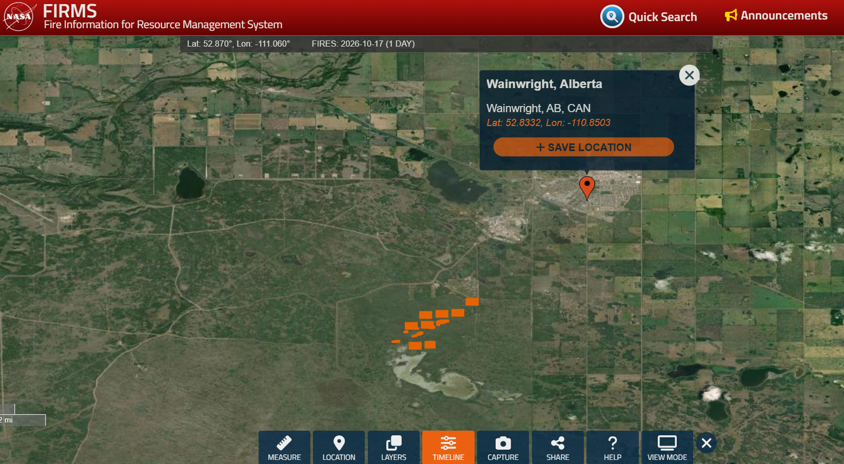 Wainwright fire burned for hours as volatile weather closed in: analysis