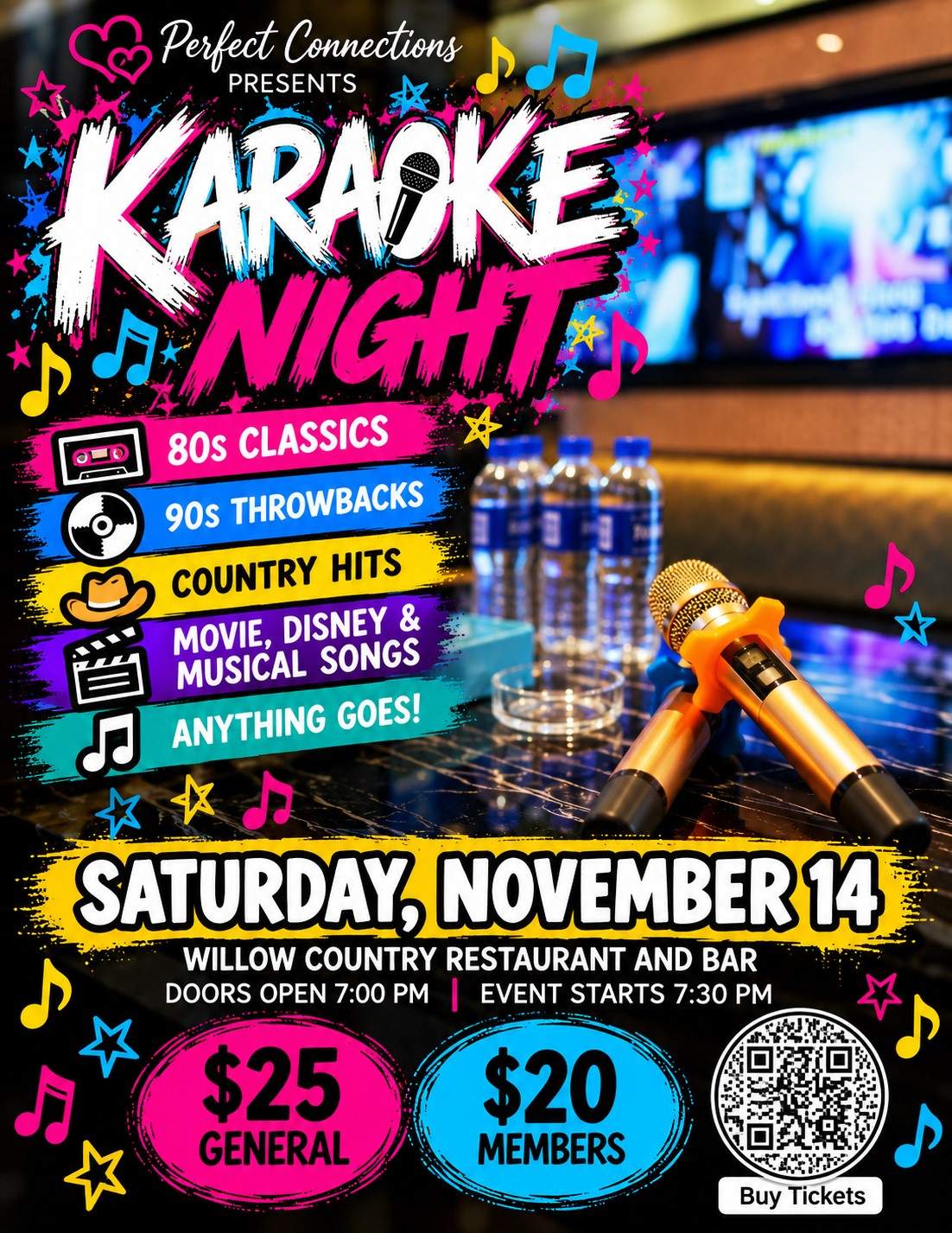 Karaoke Night by Purrfect Connections - image