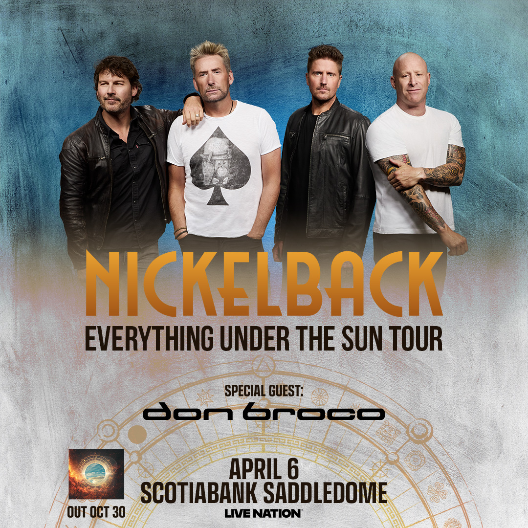 Nickelback – Everything Under The Sun Tour, Supported by QR Calgary - image