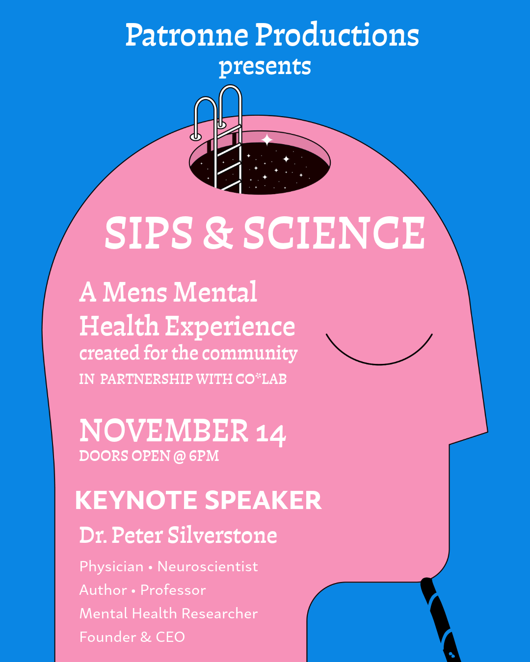 SIPS & SCIENCE — A MEN’S MENTAL HEALTH EXPERIENCE - image