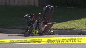 Toddler struck