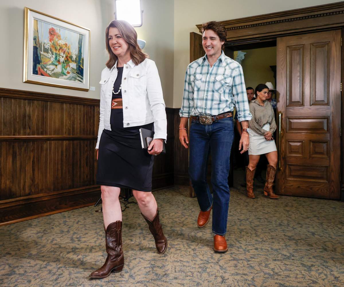 Smith and Trudeau