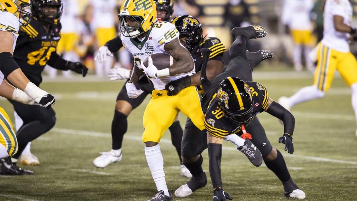 Elks score fourth-quarter TDs to down Ticats 27-12