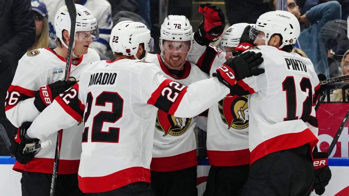 Sens open post-Tkachuk era with victory over Leafs