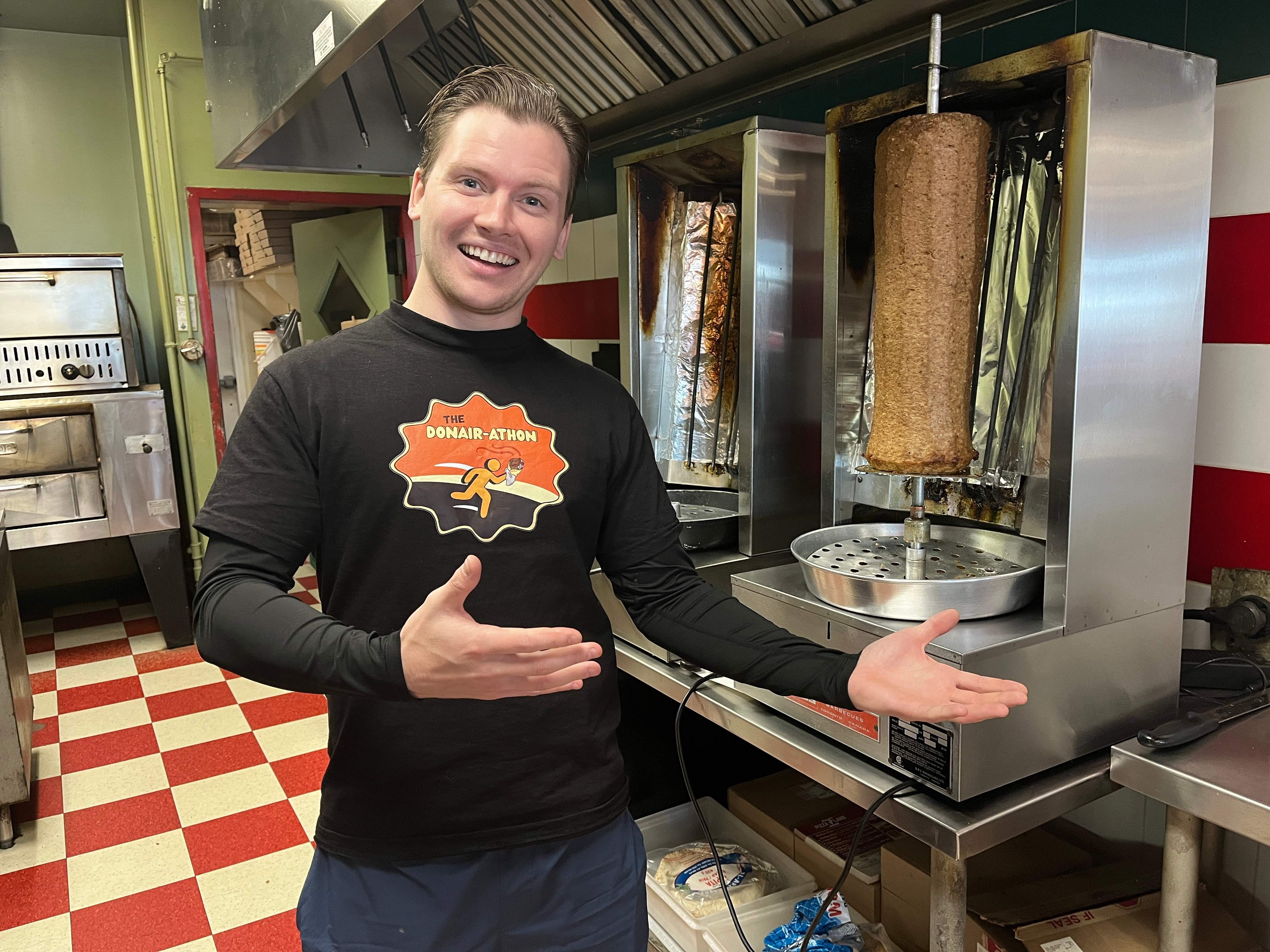 How Halifax’s famous donair fueled one man’s goal to run a marathon