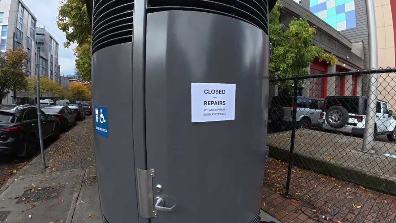 ‘Indestructible’ Downtown Eastside toilet suddenly out of service