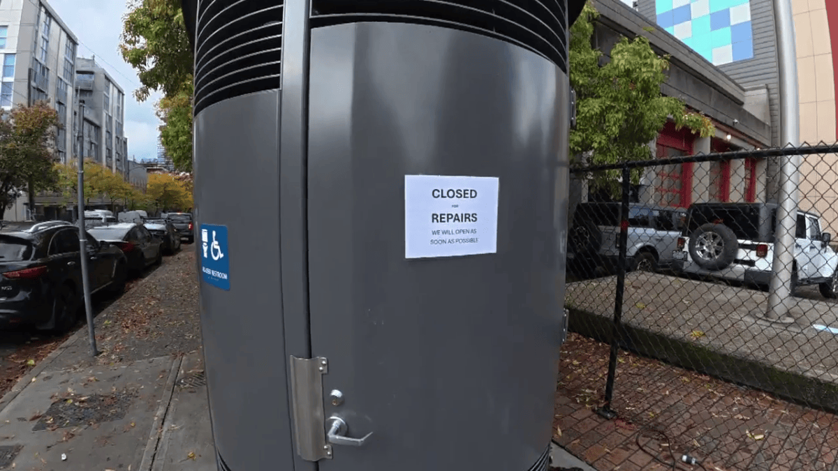 ‘Indestructible’ Downtown Eastside toilet suddenly out of service