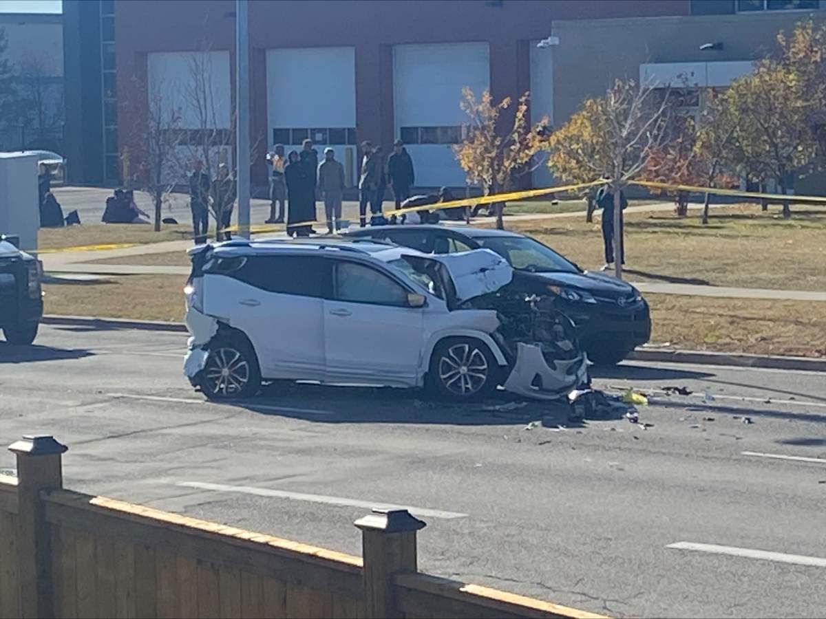 3 dead, at least 16 injured in fiery chain-reaction crash involving 2 Calgary transit busses - image