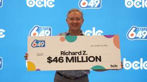 Richard from Quesnel won $46 million.